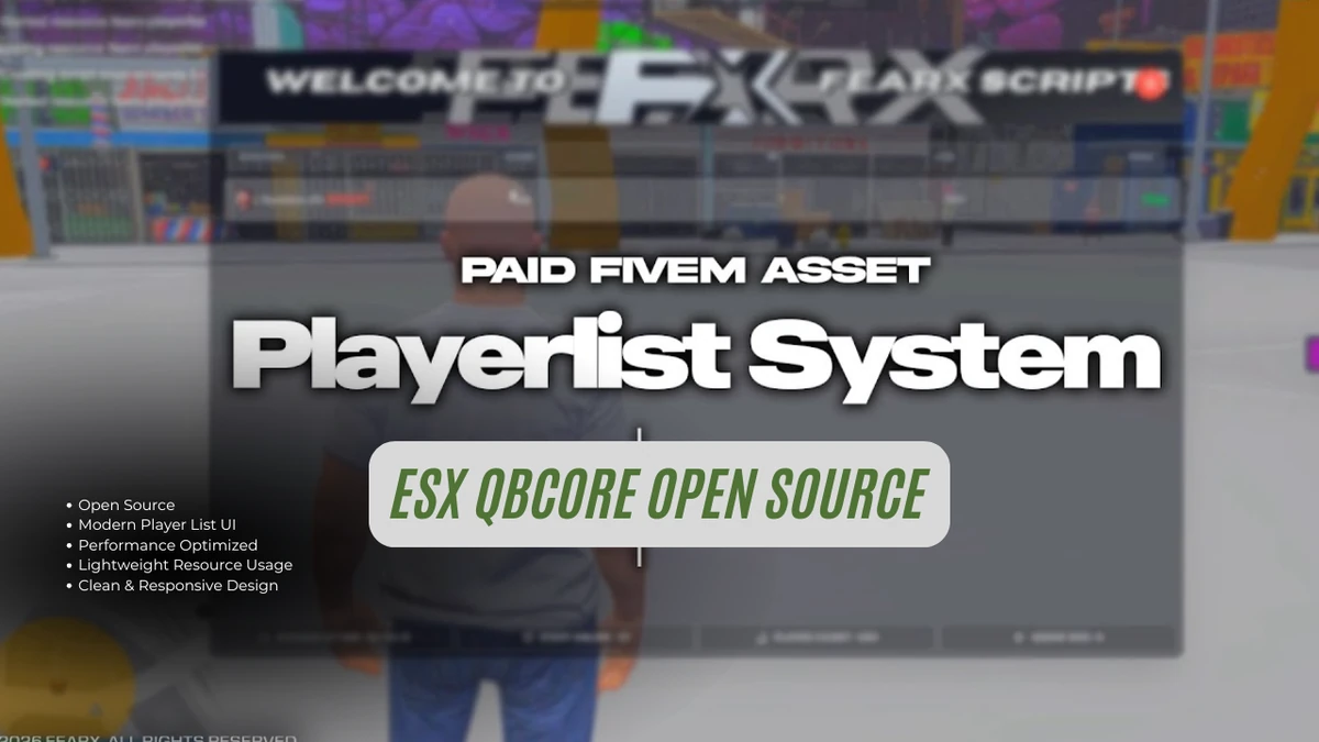 PlayerList System | Open Source